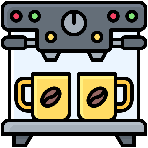 macchina per il caffè Generic color lineal-color icona