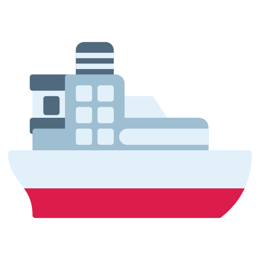 Ferry Generic color fill icon