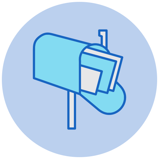 Mailbox Generic color lineal-color icon