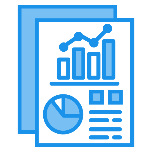 data analytics Generic color lineal-color icon