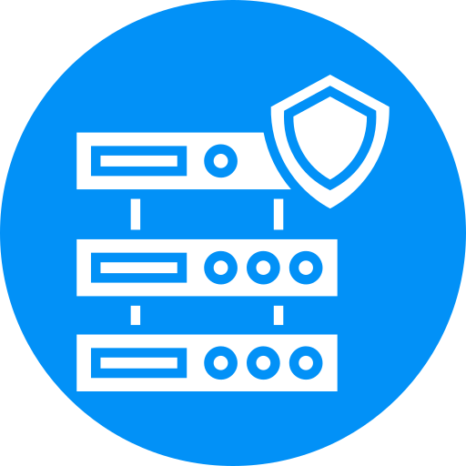 Secured network Generic color fill icon