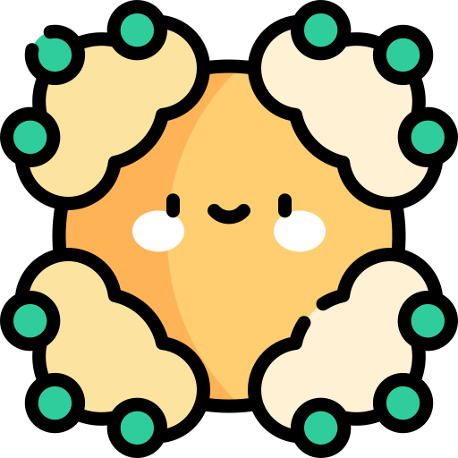 sól żółciowa Kawaii Lineal color ikona