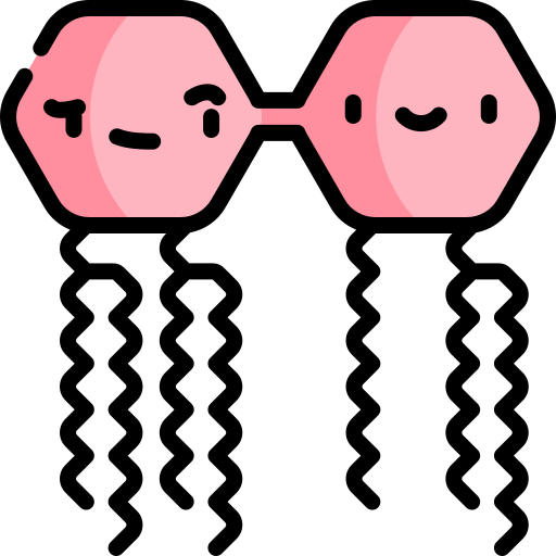 lipid a Kawaii Lineal color ikona