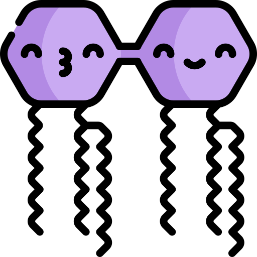 Lipid a Kawaii Lineal color icon