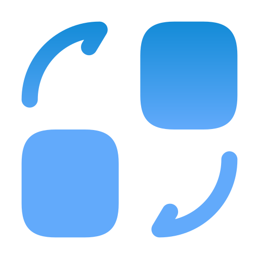 変換 Generic gradient fill icon