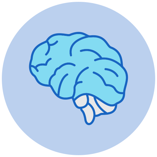 뇌 Generic color lineal-color icon