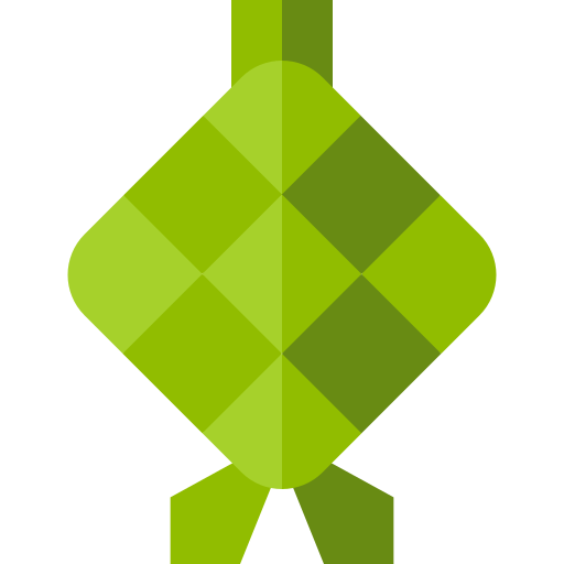 Ketupat Basic Straight Flat icono