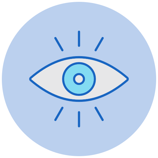 Eye Generic color lineal-color icon