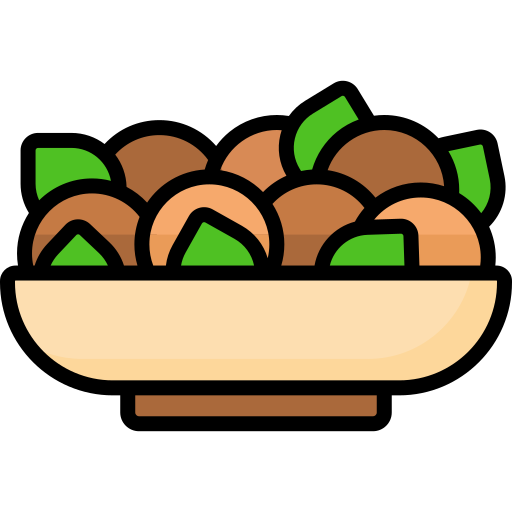 Falafel Special Lineal color icon