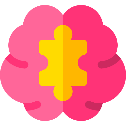 cerveau Basic Rounded Flat Icône