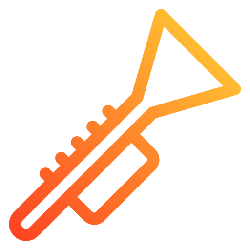 trompete Generic gradient outline Ícone