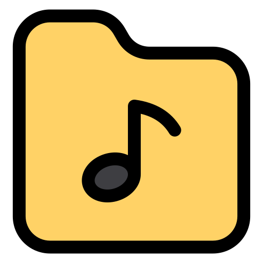 음악 파일 Generic color lineal-color icon