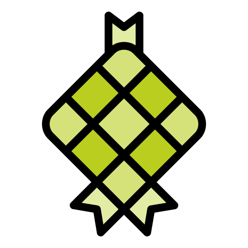 ketupat Generic color lineal-color icoon