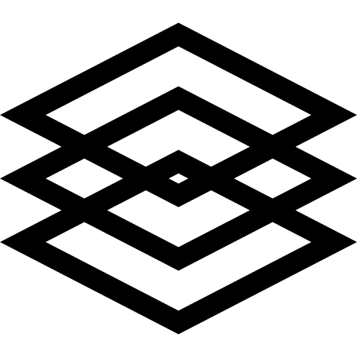 strati Basic Straight Lineal icona