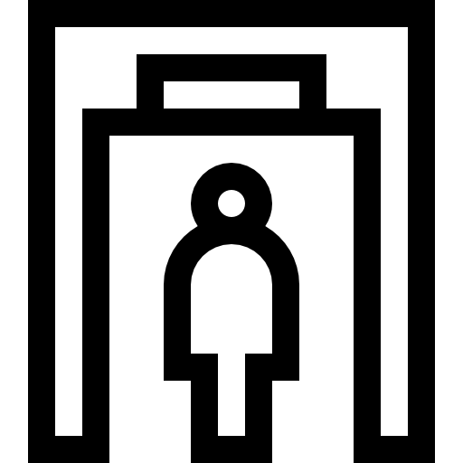 detector de metales Basic Straight Lineal icono