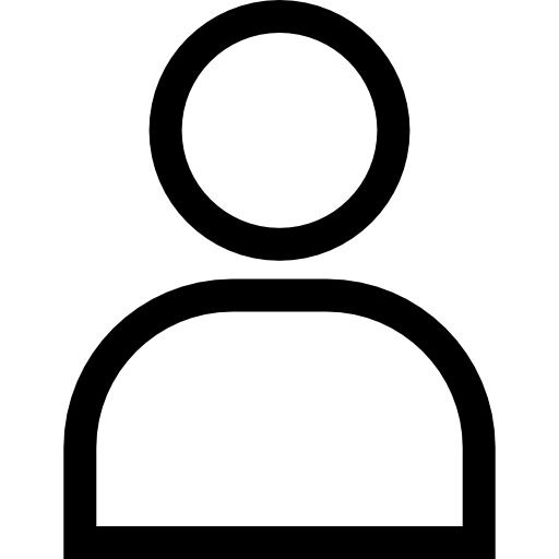 usuario Basic Straight Lineal icono