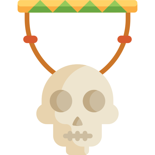 Skull Special Flat icon