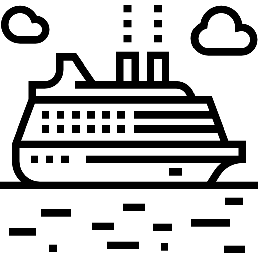 crociera Detailed Straight Lineal icona
