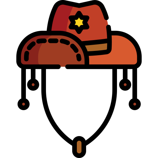 kowbojski kapelusz Special Lineal color ikona
