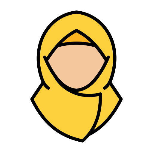 muslimah Generic color lineal-color icon