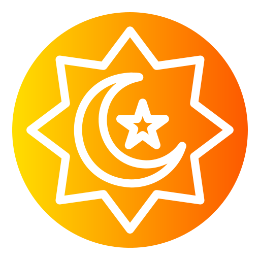 islamic Generic gradient fill Ícone