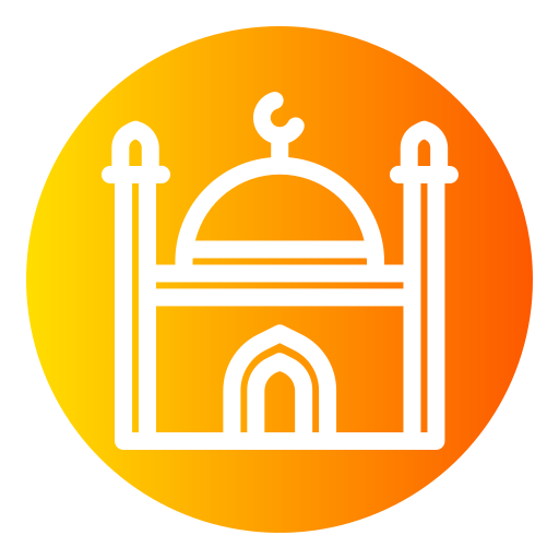 Мечеть Generic gradient fill иконка
