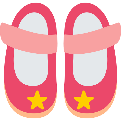 zapatos de bebé Generic color fill icono