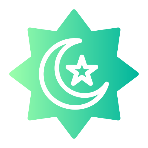 islamitisch Generic gradient fill icoon