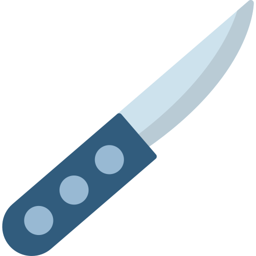 cuchillo Generic color fill icono