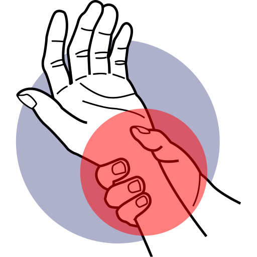 Hand Leremy Flat Rounded icon
