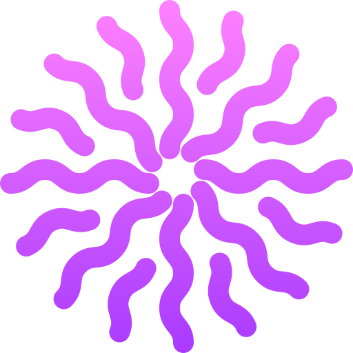 micela polimérica Basic Gradient Lineal color Ícone
