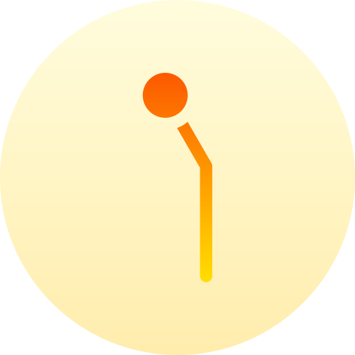 지방산 불포화 Basic Gradient Circular icon