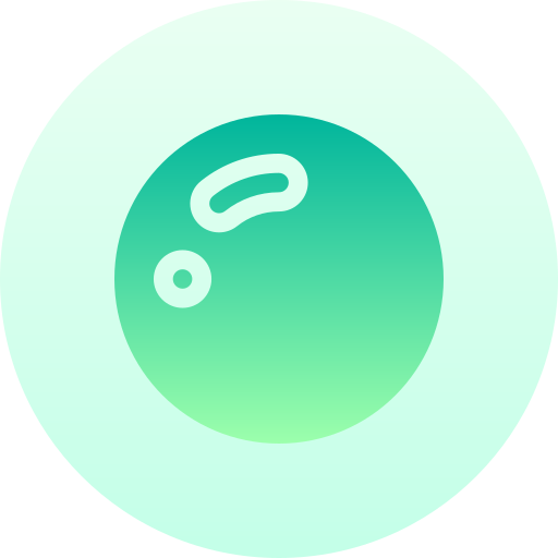 지방 방울 Basic Gradient Circular icon