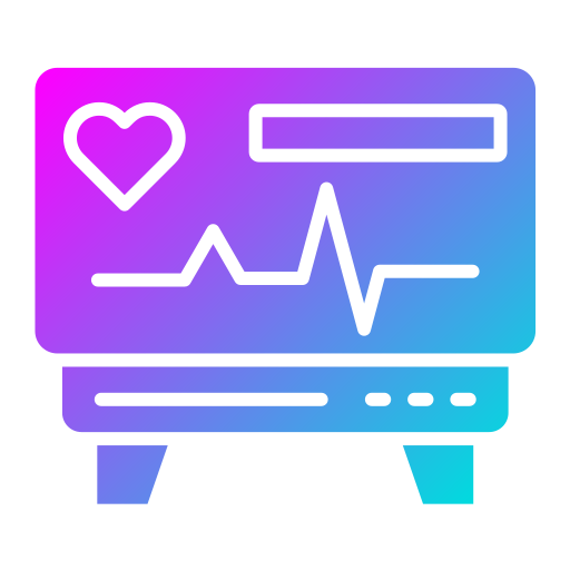 Мониторинг сердца Generic gradient fill иконка