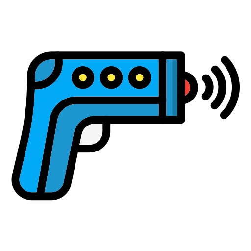pistola termómetro Generic color lineal-color icono
