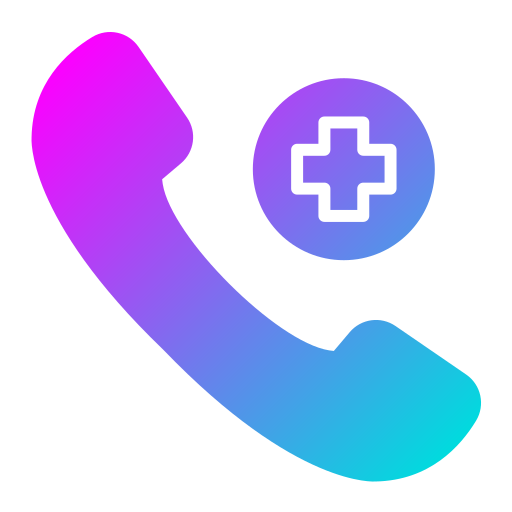Phone Call Generic gradient fill icon