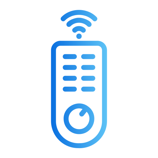 controlo remoto Generic gradient outline Ícone
