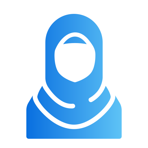 hijab Generic gradient fill icon