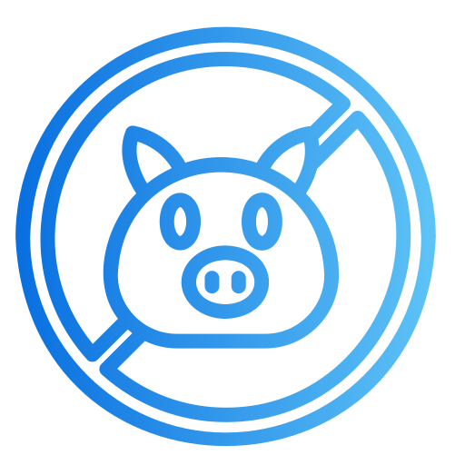 돼지 고기 Generic gradient outline icon