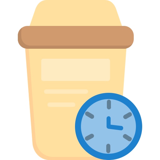 czas na kawę Generic color fill ikona