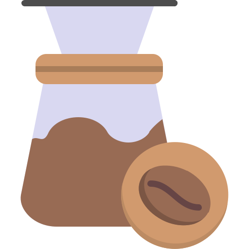 filtr do kawy Generic color fill ikona