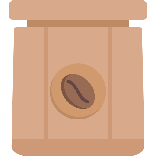 pacchetto caffè Generic color fill icona