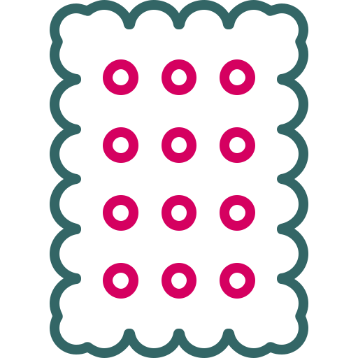 galleta Generic color outline icono