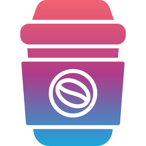 Coffee cup Generic gradient fill icon