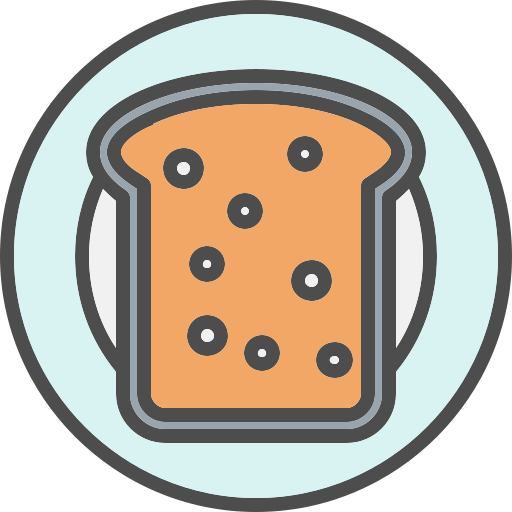 un pan Generic color lineal-color icono