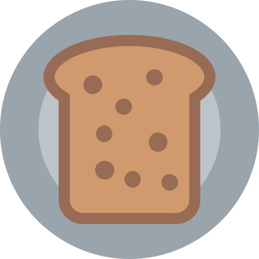 Bread Generic color fill icon
