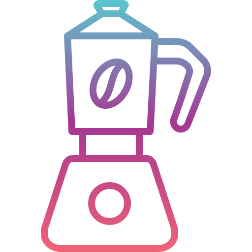 コーヒーポット Generic gradient outline icon