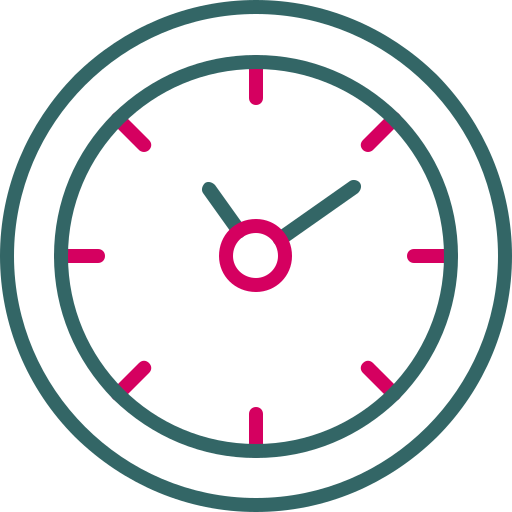 horloge Generic color outline Icône