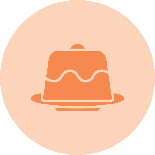 Lava Cake Generic color fill icon