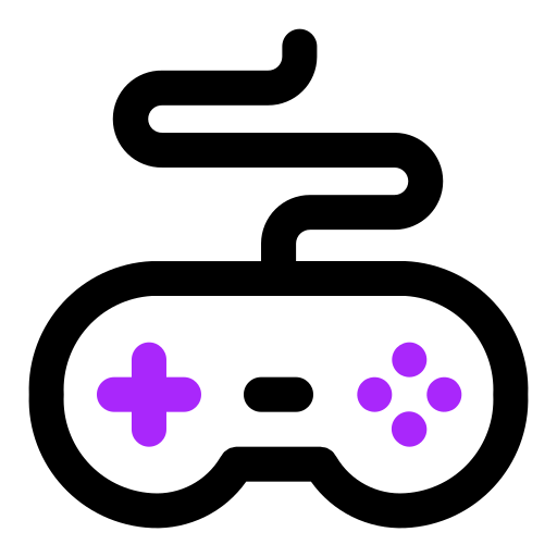 Joystick Generic color outline icon